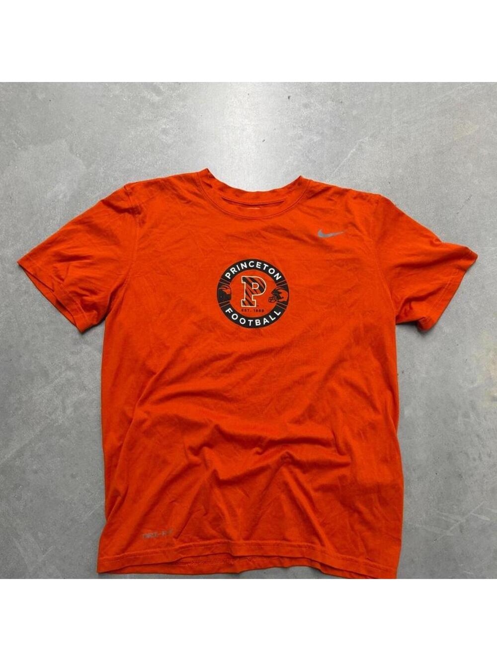 Y2K Nike Dri-FIT Princeton Tigers Football Tee Athletic M